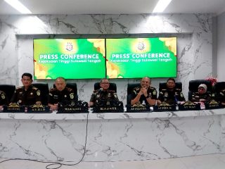 Kejati Sulteng Paparkan Kinerja 9 Bulan dan Ungkap Sejumlah Kasus Korupsi Tahun 2025–2026