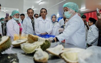 Gubernur Resmikan Packing House Durian di Parimo, Dorong Ekspor