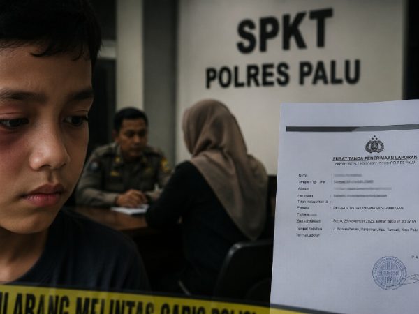 Keluarga Korban Penganiayaan Anak di Pantoloan Tuntut Kepastian Hukum