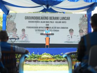 Gubernur Anwar Hafid Mulai Proyek Infrastruktur Rp604,8 Miliar di Sulteng