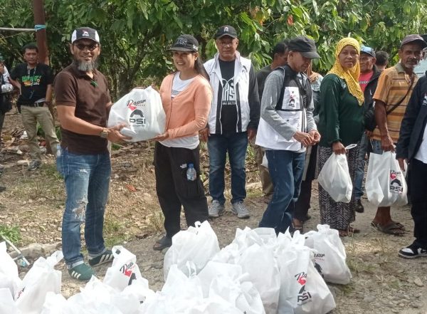 PSI Sulteng Salurkan 1.500 Paket Bantuan untuk Korban Gempa di Sigi