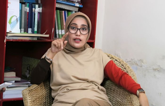 Koordinator KPHD/anggota DPRD Kota Palu, Mutmainah Korona