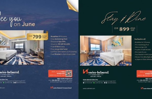 Swiss Belhotel Silae Palu Hadirkan Promo Menginap Spesial Mulai Rp799 Ribu