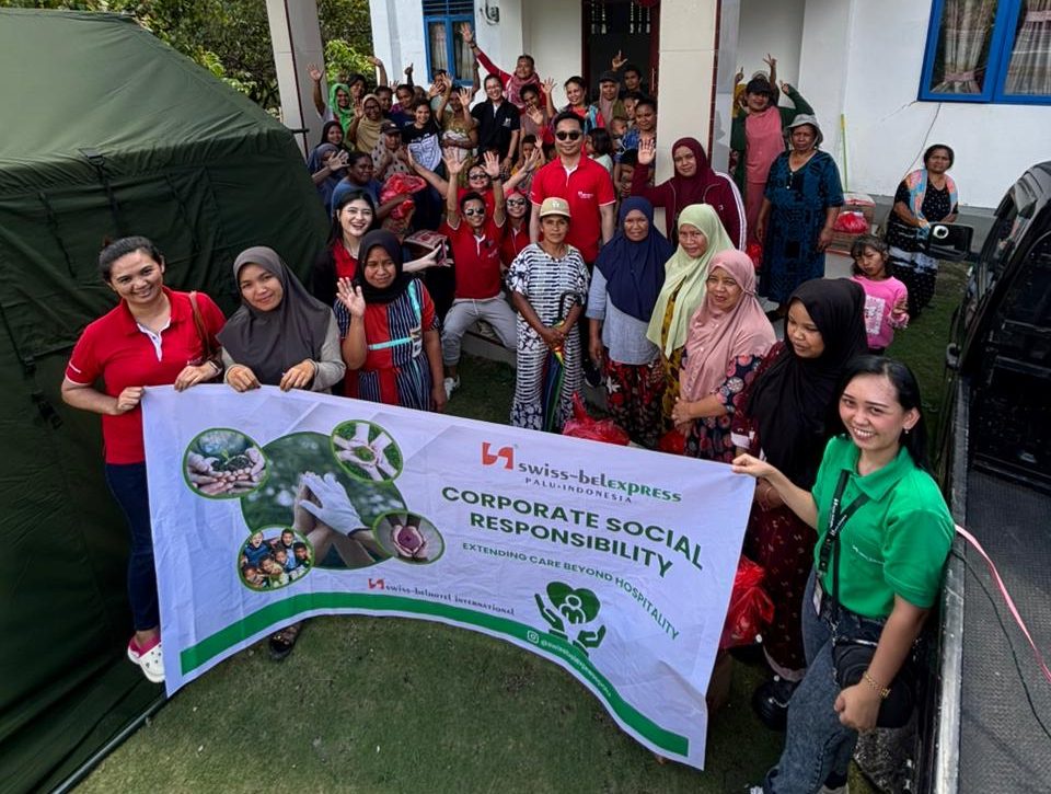 Swiss-Belexpress Palu Salurkan Bantuan untuk Korban Gempa di Kamarora, Wujud Kepedulian Nyata di Tengah Pemulihan Pascabencana