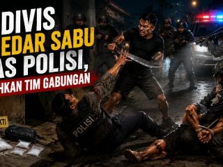 Anggota Polresta Palu Terluka Disabet Parang Saat Penggerebekan Sabu