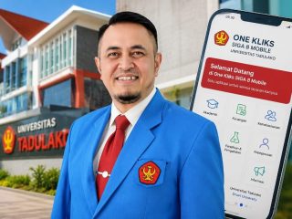 Prof. Amar Resmikan One Kliks SIGA 8 Mobile, Untad Mantapkan Langkah Menuju Smart University