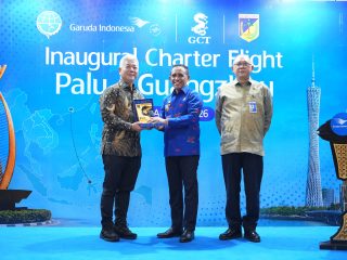 Palu – Guangzhou Resmi Terhubung, Penerbangan Internasional Perdana Dibuka dari Sulawesi Tengah