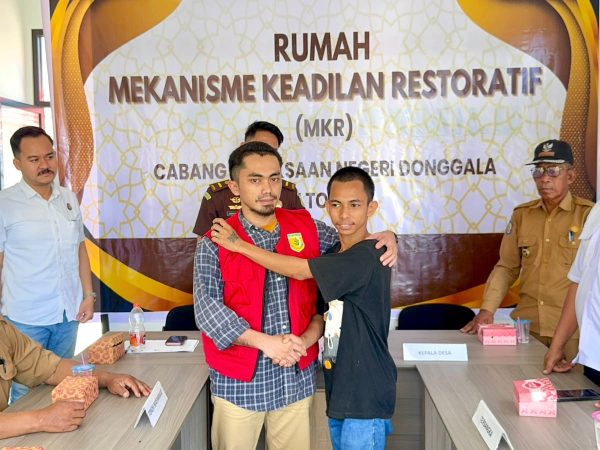 Kasus Penganiayaan di Donggala Diselesaikan Lewat Keadilan Restoratif