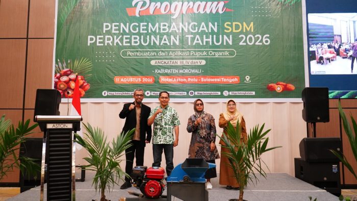 Tingkatkan Kompetensi Petani, BPDP dan BBPP Batangkaluku Latih 99 Petani Sawit Morowali