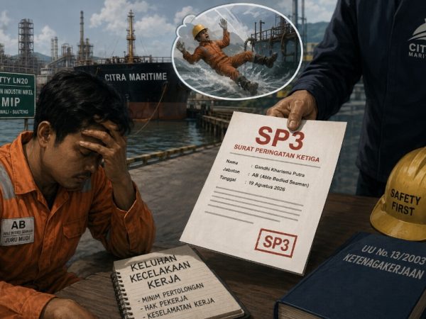 Karyawan Klaim Dapat SP3 Usai Keluhkan Kecelakaan Kerja, PT Citra Maritime Bungkam