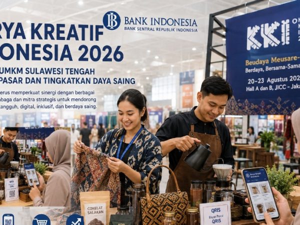 Karya Kreatif Indonesia 2026 Dorong UMKM Sulawesi Tengah Perluas Pasar dan Tingkatkan Daya Saing