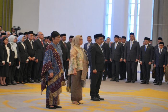 Destry Damayanti Resmi Dilantik sebagai Gubernur Bank Indonesia
