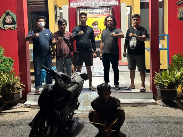 Polisi Tahan AR, Buruh Harian di Palu Selatan Jadi Tersangka Curanmor