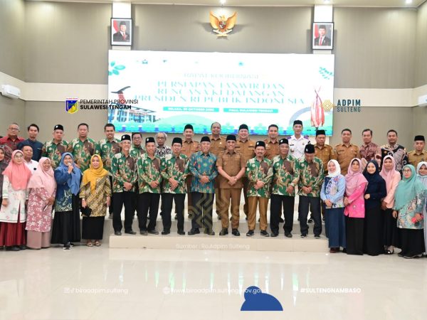 Sulteng Matangkan Persiapan Tanwir Muhammadiyah, Anwar Hafid Siap Dukung
