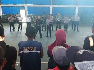 Satgas Pengelolaan Parkir Tertibkan 70 Titik Parkir Liar di Kota Palu